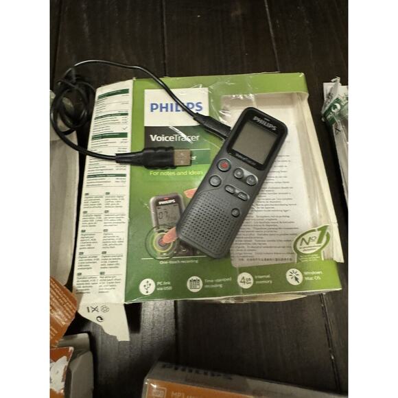 Philips VoiceTracer Audio Recorders Lot of 9 Tested - Picture 8 of 9